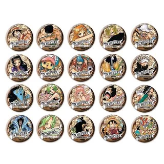 (BẢN ĐỒ) Huy hiệu IN HÌNH ONE PIECE ĐẢO HẢI TẶC anime chibi xinh xắn