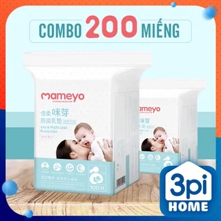 Combo 200 Miếng Lót Thấm Sữa Mameyo