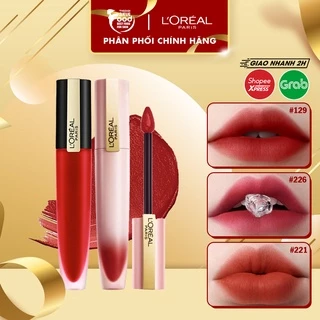 Son Kem Lì Nhẹ Môi, Lên Màu Chuẩn L'Oreal Paris Signature Matte Liquid Lipstick 7ml.