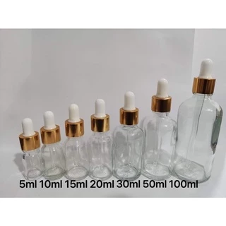 combo 10 chai serum trắng nắp vàng (đủ size)