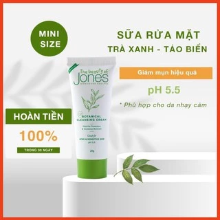 Sample Sữa Rửa Mặt 💚 Từ Trà Xanh Tảo Biển 💚 Cho Da Nhạy Cảm 👉 The Beauty Of Jones