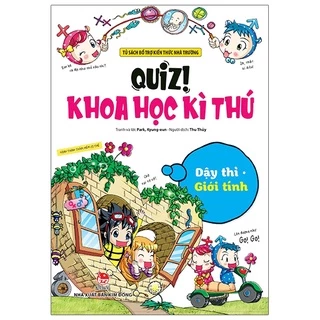 Sách Quiz! Khoa Học Kì Thú: Dậy Thì Giới Tính