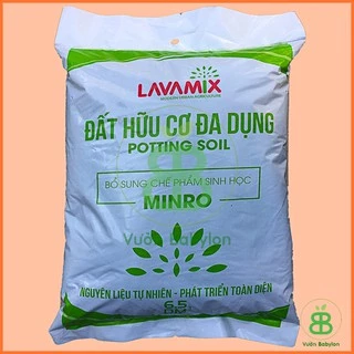 Đất Sạch Trồng Rau, Hoa Kiểng Lavamix 6.5dm Tiện Lợi, Dễ Sử Dụng