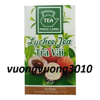 Trà Phúc Long Túi Lọc Vị Trà Vải Hộp 50g