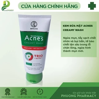 Kem Rửa Mặt Acnes 100g Giúp Ngừa Mụn Creamy Wash