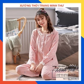 Bộ bầu - bộ sau sinh ( Bộ - QDTD ) chất liệu cotton - kiểu mới thời trang