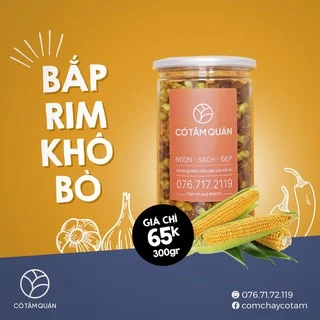 BẮP RIM KHÔ BÒ - CÓ TÂM QUÁN 300GR