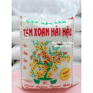 Gạo Tám Xoan Hải Hậu-Bao 10kg