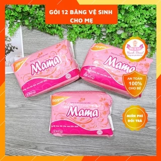 Băng Vệ Sinh Mama Cho Mẹ Sau Sinh ( Gói 12 Miếng )