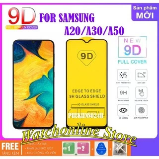 Cường lực Full màn SAMSUNG Galaxy A30 A40 A50 A50S A70 A70S A51 2020 A32 4G A32 5G