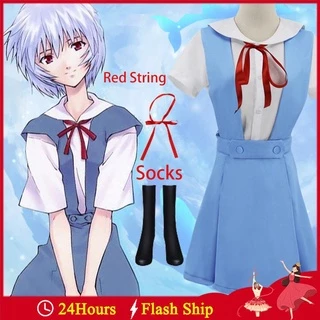 Trang Phục Cosplay Nhân Vật Ayanami Rei Anime Evangelion