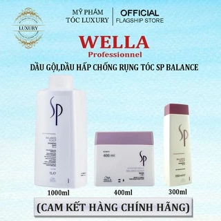 Dầu gội xả chống rụng cân bằng độ ẩm SP BALANCE SCALP Wella 500ml