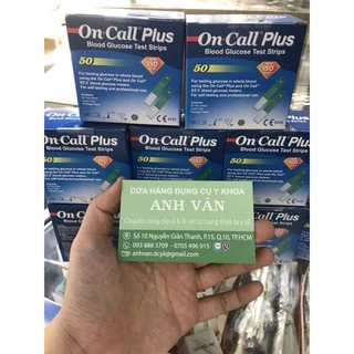 Que thử đường huyết On Call Plus ( 50 que )