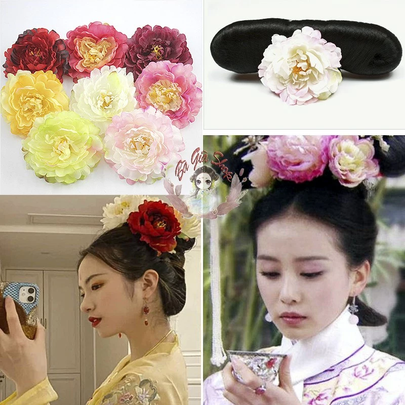 Hoa cài tóc trâm cài trang sức cổ trang