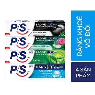 Kem đánh răng PS bảo vệ 123 thiên nhiên 180g