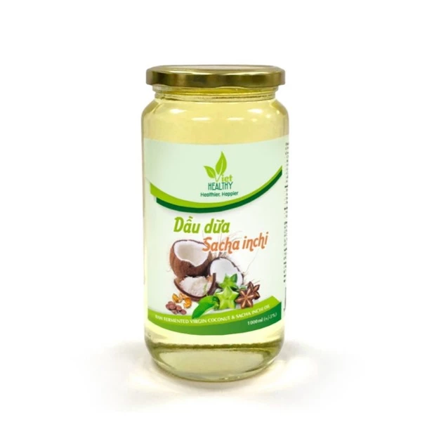 Dầu Dừa Sacha Inchi Viethealthy 1 lít healthy tốt cho sức khoẻ