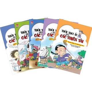 Truyện tranh Thời thơ ấu của các thiên tài trọn bộ 5 tập - NXB Kim Đồng - Chanchanbooks