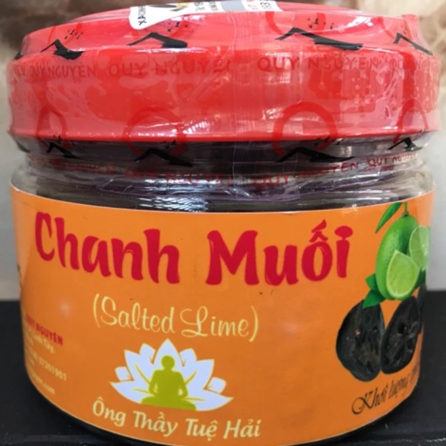 Chanh Muối trái QUY NGUYÊN 220g