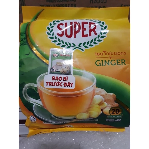 Trà gừng hoà tan Super 400g (20g x 20 gói)