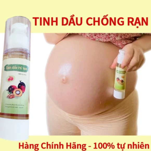 Tinh Dầu Chống Rạn Thâm Cho Mẹ Sau Sinh, Phục Hồi Da Bụng, Đùi, Làm Săn Chắc, Sáng Đều Màu Da 100% Thiên Nhiên