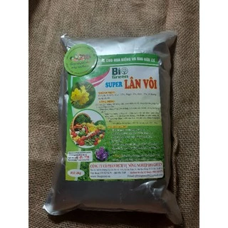 Super Lân Vôi 2kg Bi Green, Tinh Vôi Khử Trùng, Xử Lý Đất, Tiêu Diệt Nấm Bệnh Tuyến Trùng