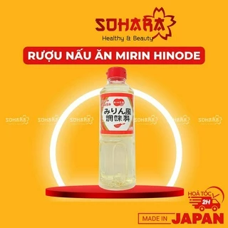 Rượu nấu ăn Mirin Hinode Nhật bản tăng hương vị món ăn chai 500ml