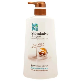 Sữa tắm Shokubutsu Oat Milk & Shea Butter 500ml