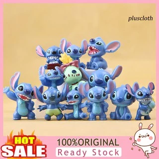 12 Mô hình nhân vật Stitch xinh xắn dùng trang trí