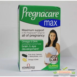 Vitamin tổng hợp cho bà bầu Pregnacare max hộp 84 viên