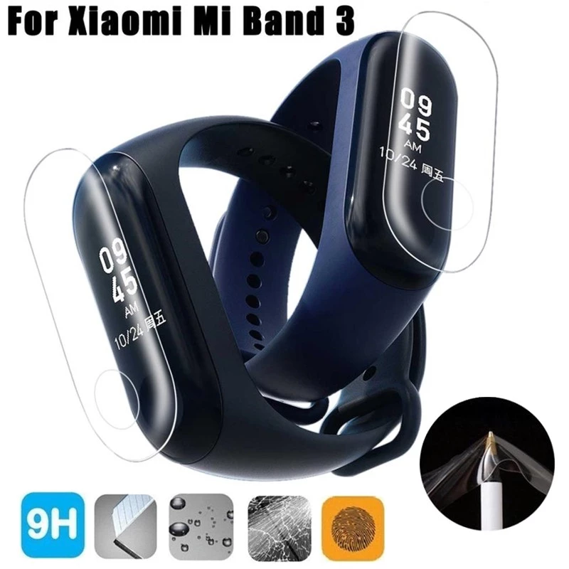 Bộ 2 miếng dán bảo vệ màn hình đồng hồ thông minh Xiaomi Mi Band 3