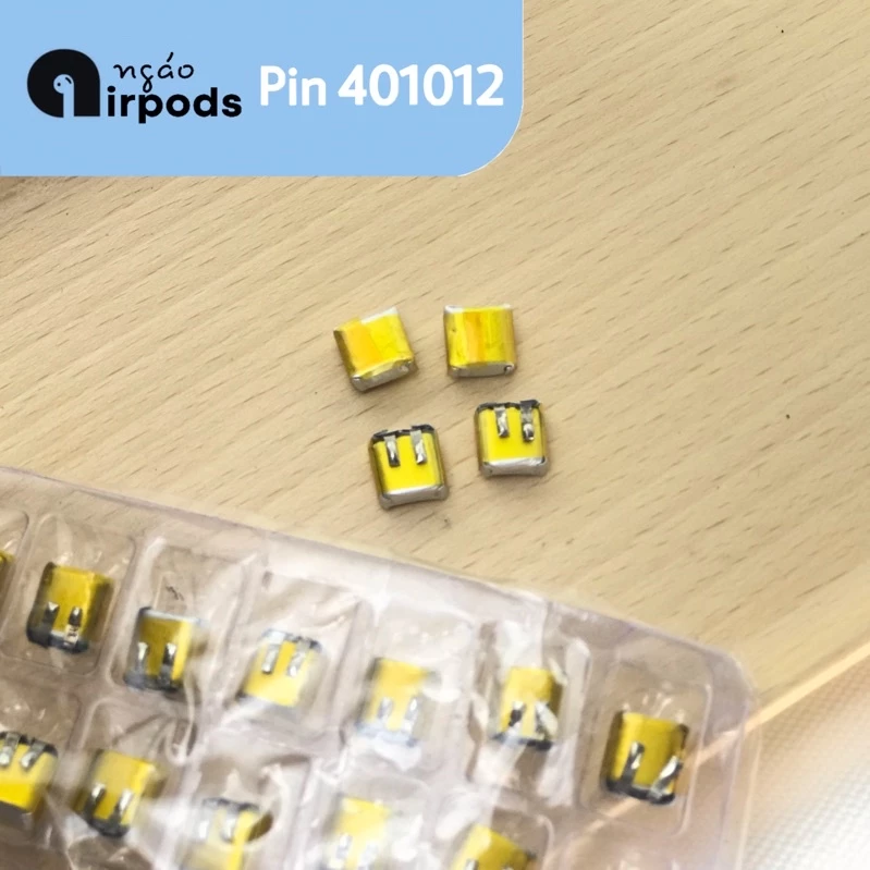 Pin Lipo cho tai nghe các loại size 401012 -40/50mah