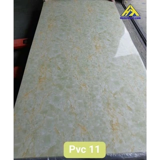 Tấm PVC Vân Đá Kích Thước 1,22 x 2x44m Màu Xanh Ngọc