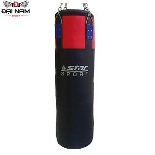 Bao Cát Đấm Bốc Boxing 120cm Da 3 Lớp Nhồi Sẵn Chính Hãng Đại Nam Sport + Kèm Xích Treo