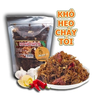 Khô heo cháy tỏi xé sợi loại ngon 190g IMINT FOOD Đồ Ăn Vặt