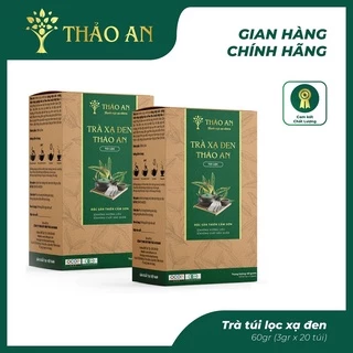 Trà Xạ Đen Túi lọc hút chân không hiệu Thảo An (có lợi cho sức khỏe, hỗ trợ ổn huyết áp và gan) - HSD 24 tháng