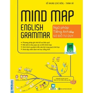 Sách - Mind map English Grammar - Ngữ pháp tiếng Anh bằng sơ đồ tư duy