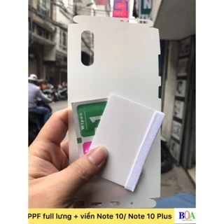 Dán dẻo PPF full lưng viền cho samsung galaxy note 10 / Note 10 Plus mặt trước , mặt sau