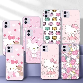 Ốp điện thoại mềm VIVO Y11 Y12 Y15 Y17 Y19 Y20 Y30 Y50 Y53 Y55 Y55s Y69 Y71 Y81 Y81s 157C hello kitty dễ thương