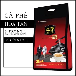 Cà Phê Đen Hòa Tan Trung Nguyên G7 3in1 (100 gói x 2g)