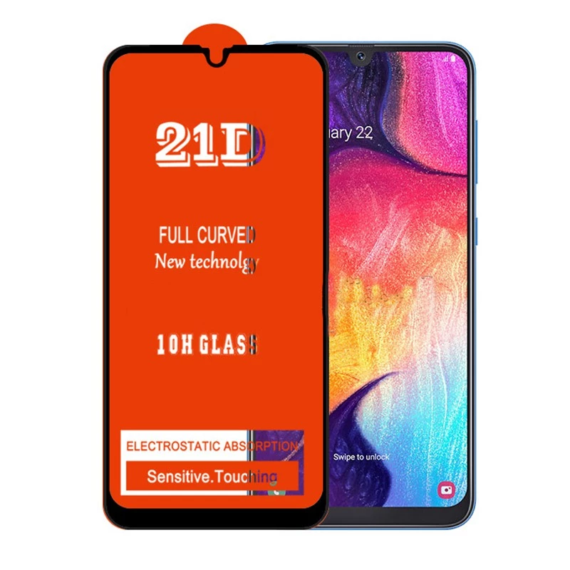 Kính Cường Lực 21D Bảo Vệ Toàn Màn Hình Cho Samsung J2 J3 J4 J5 J6 J7 Core Duo Max Plus Pro Prime 2018