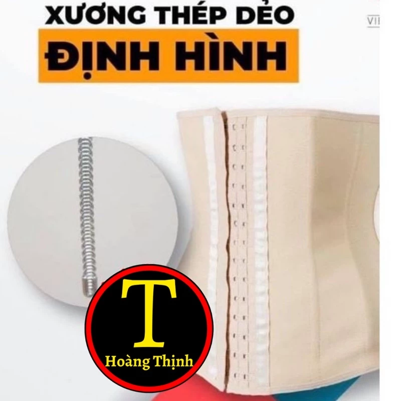 Gọng xương cá định hình, uốn theo đường cong áo corset (loại tốt)