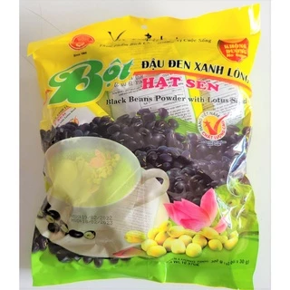 [300g – KHÔNG ĐƯỜNG] BỘT ĐẬU ĐEN XANH LÒNG HẠT SEN [VN] BÍCH CHI Black Beans Powder with Lotus Seed