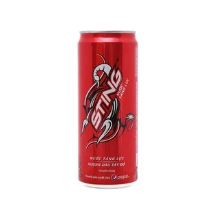 Combo 2 Lốc 12 chai và lon Sting ĐỎ - VÀNG 330ml/chai