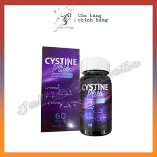 [CHÍNH HÃNG] Cystine Plus - Viên uống giảm mụn, ngăn rụng tóc và giảm sắc tố Supplement Fact Cystine Plus