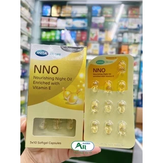 Serum NNO khoá ẩm giảm khô sạm  - Hộp 30 viên