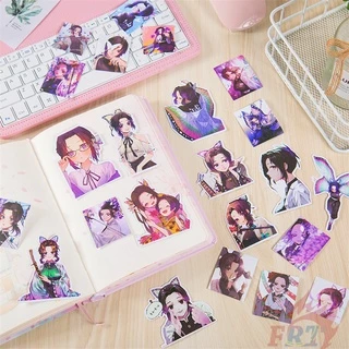 60Pcs/Set ❉ Demon Slayer - Kochou Shinobu / Kisatsutai / Juuni Kitsuki Stickers ❉ DIY Fashion Mixed Doodle Decals Stickers