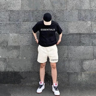 Áo Beaver Tee ESSENTINNALS MỚI Local Brand tay lỡ form rộng nam nữ Unisex Freeship Extra