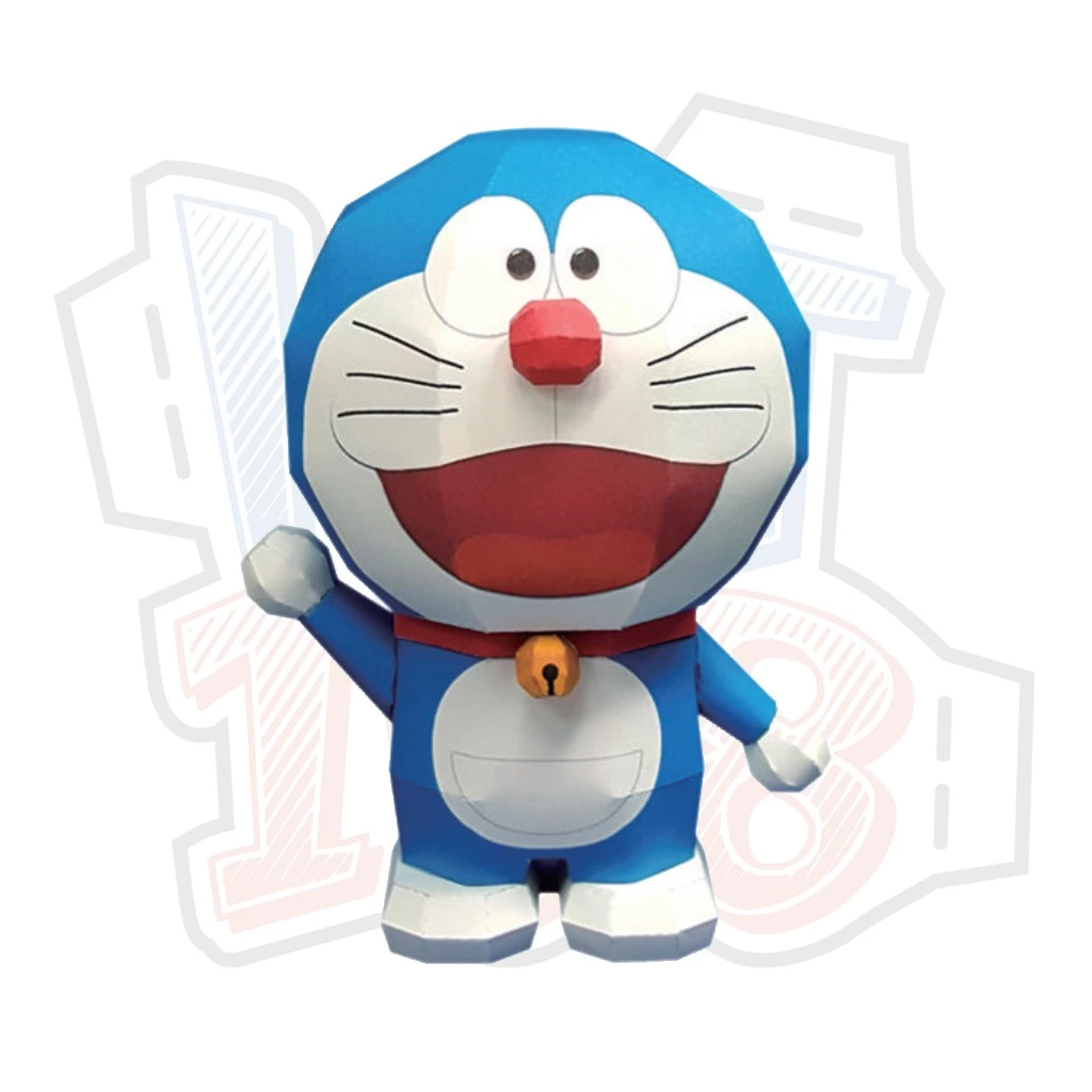 Mô hình giấy Anime Doraemon cute