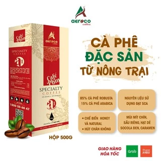 Mã Video -20%_Hộp 250g Cà phê đặc sản_Specialty Coffee A1 AEROCO nguyên chất 100%, rang mộc, hậu vị ngọt thơm quyến rũ