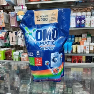 Túi nước giặt Omo Matic bền đẹp Lựu Và Tre cho máy giặt cửa trước 3.6kg